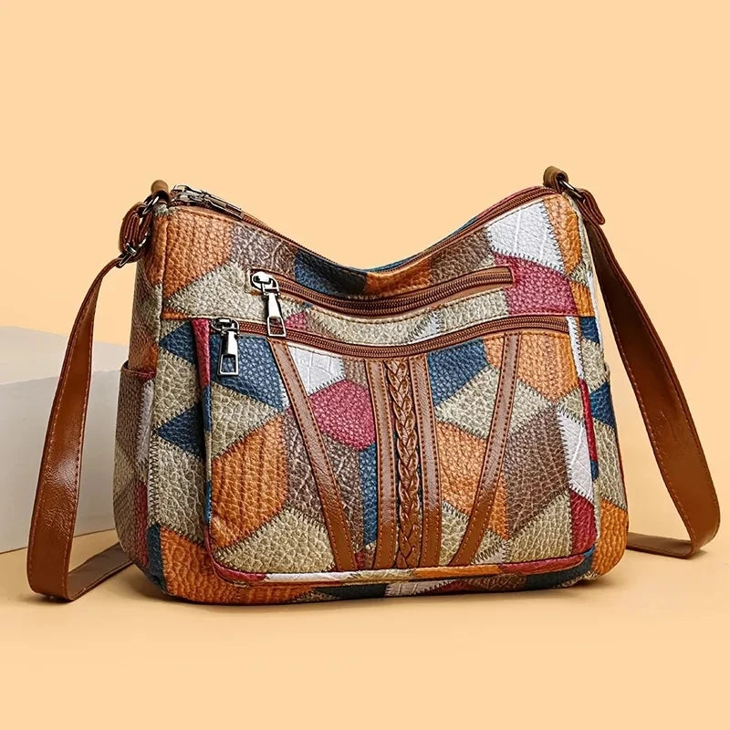 ROSELINE™ – Sac en Cuir Vintage Chic