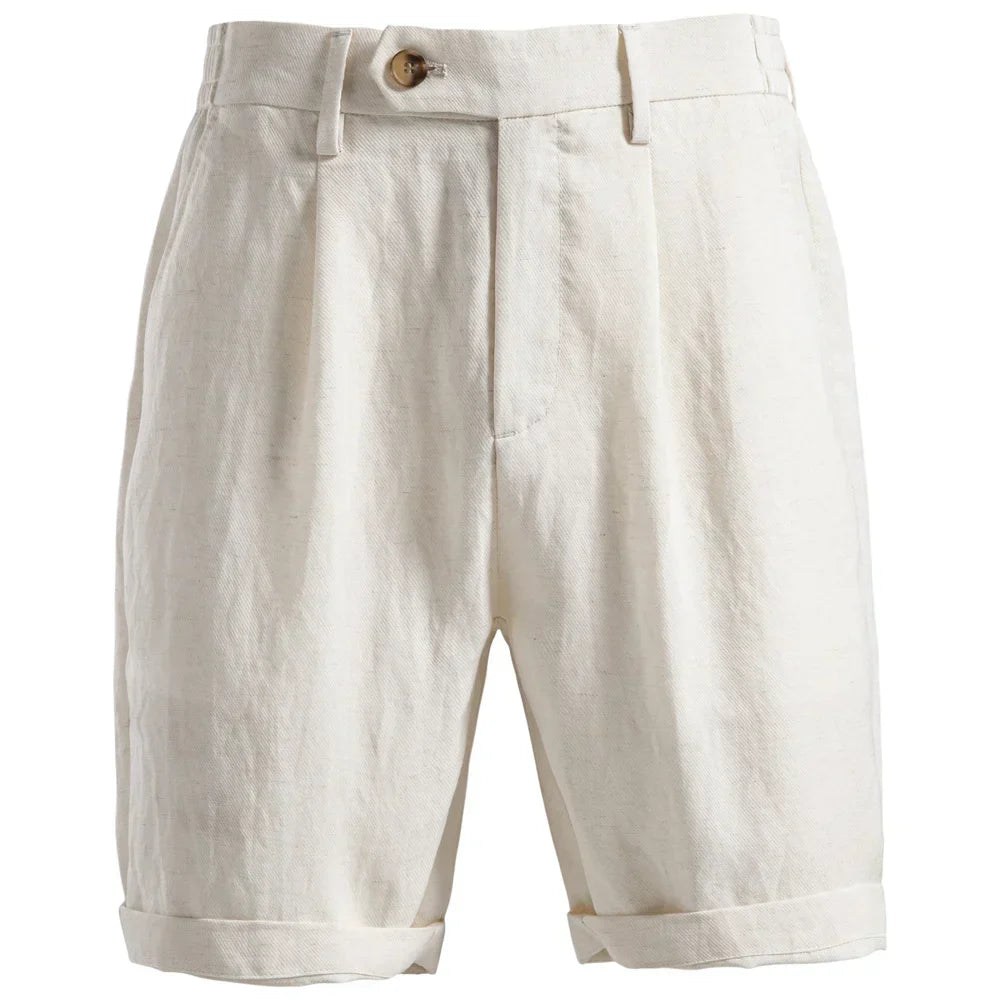 Jean™ | Shorts en coton pour hommes avec taille élastique.