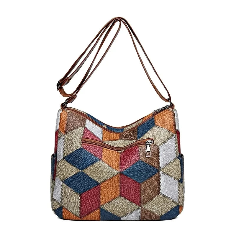 ROSELINE™ – Sac en Cuir Vintage Chic