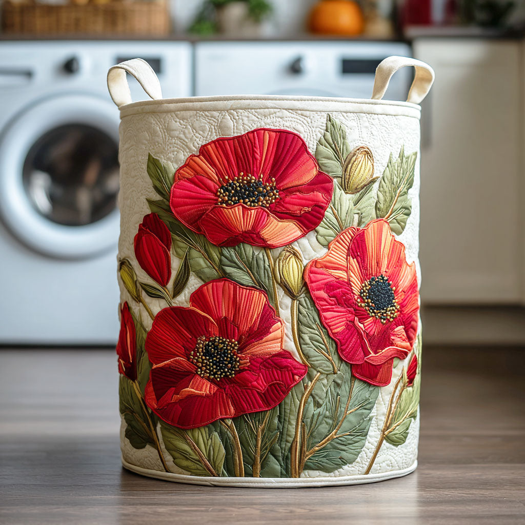 Panier à Linge Poppy Écarlate
