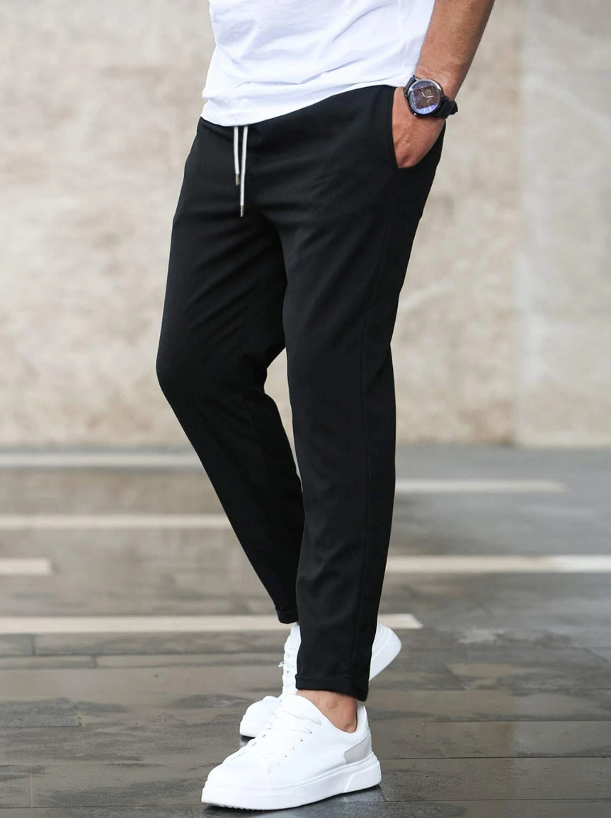 Gino | Pantalons Élastiques Élégants – Confort et Style Haut de Gamme