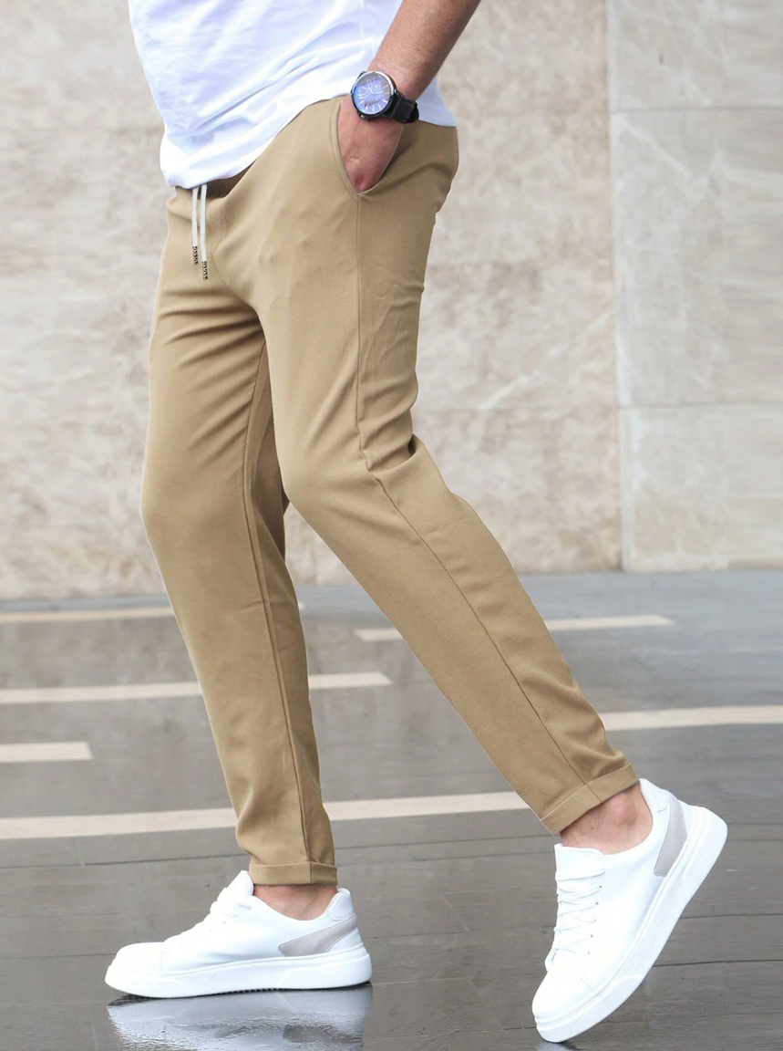 Gino | Pantalons Élastiques Élégants – Confort et Style Haut de Gamme
