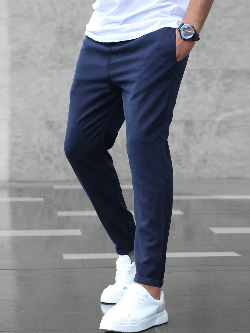 Gino | Pantalons Élastiques Élégants – Confort et Style Haut de Gamme