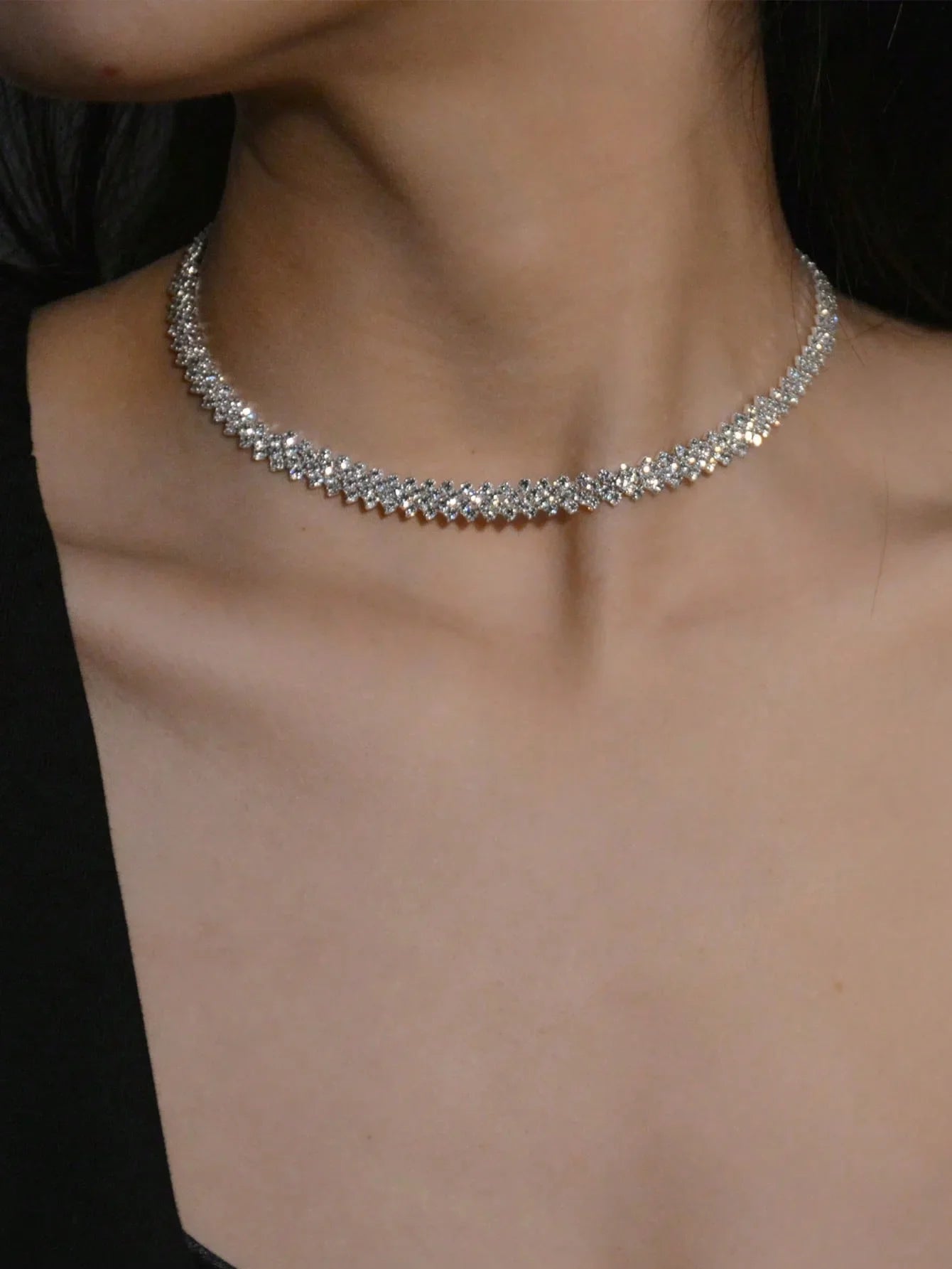 Collier Élégant en Strass