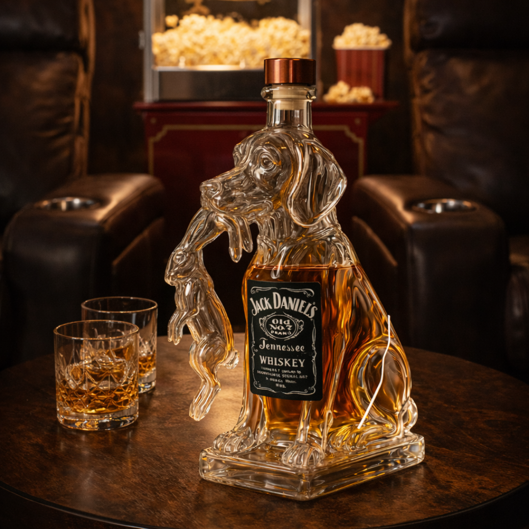 Bouteille de Whiskey - Édition Chien