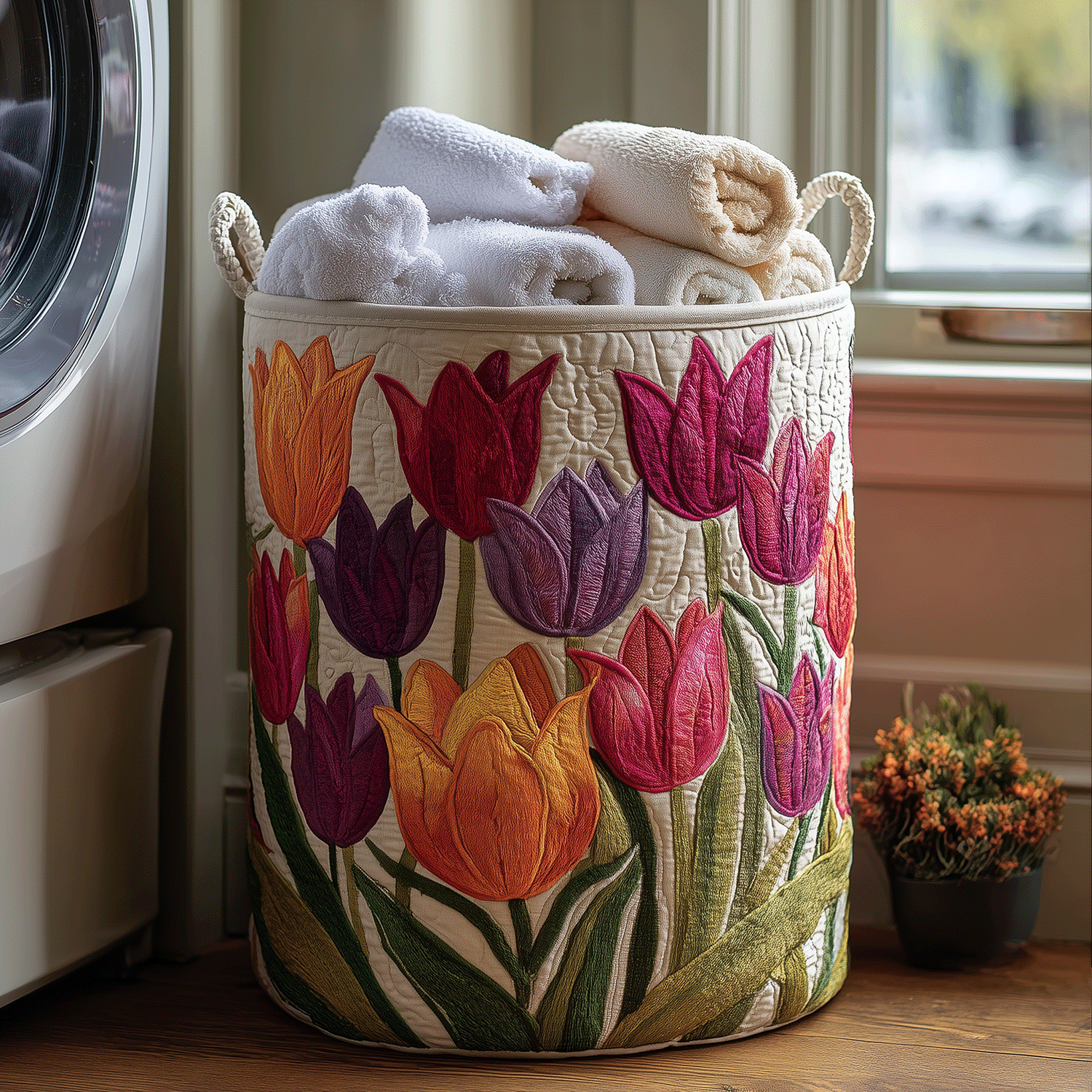 Panier à Linge Tulipe Joie