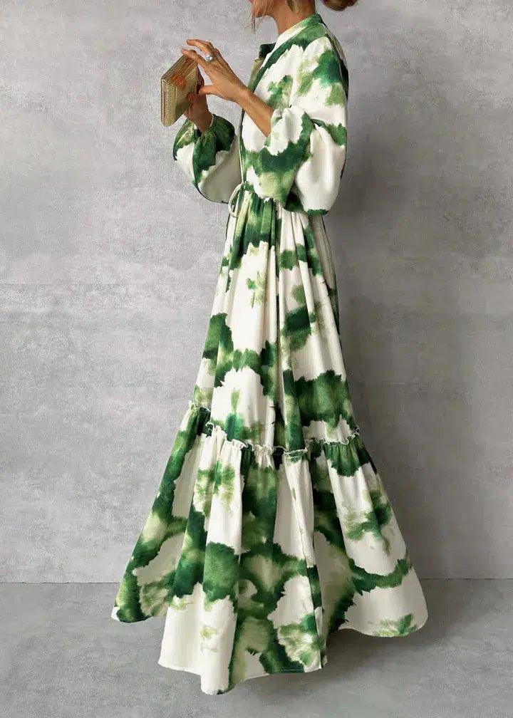 Alicia | Robe Maxi Élégante et Fluide