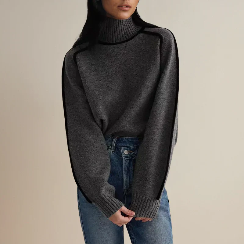 FAYLIN™ - Pull Col Roulé Moderne