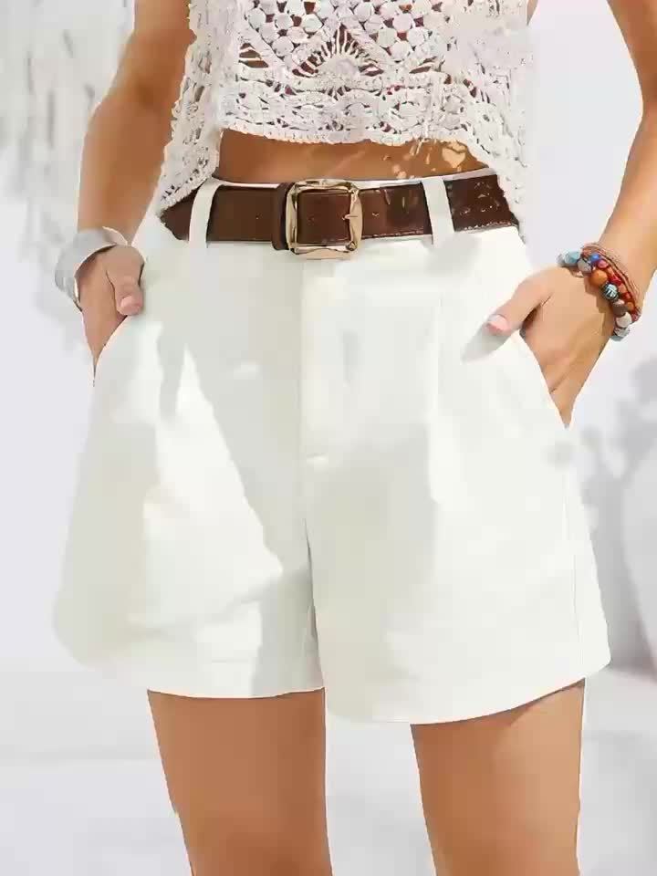 MÉLANIE™ - Short Taille Haute Chic