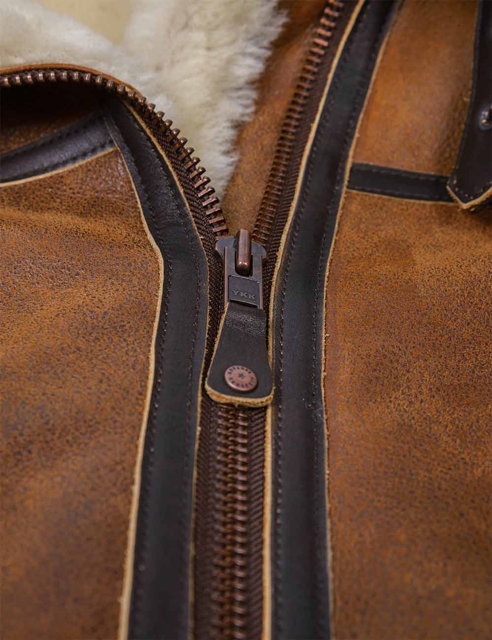 Aron™ | Veste Bomber avec Capuche en Fourrure