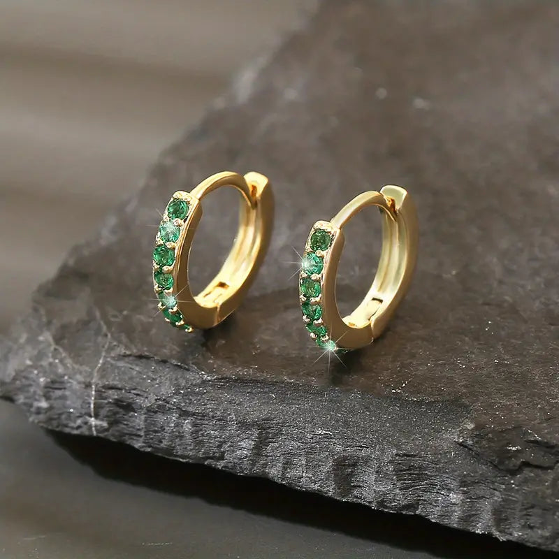Küsteninspirierten Gold Tropfen Ohrringe