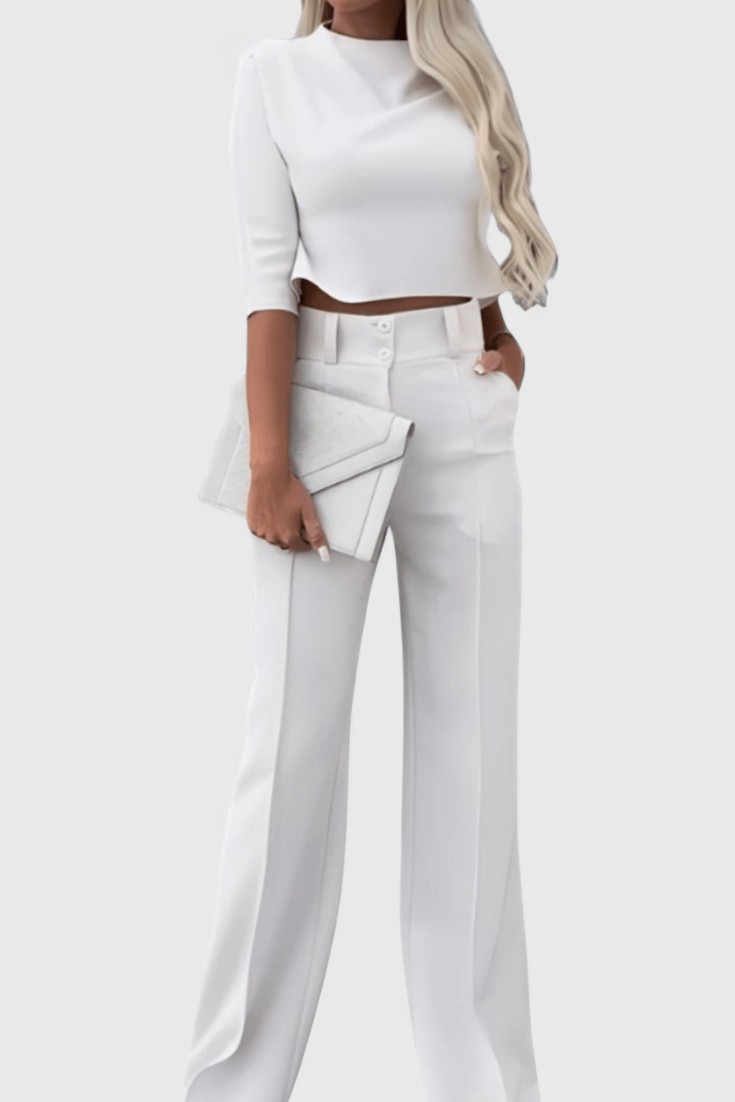 Cleo | Ensemble Pantalon Deux Pièces