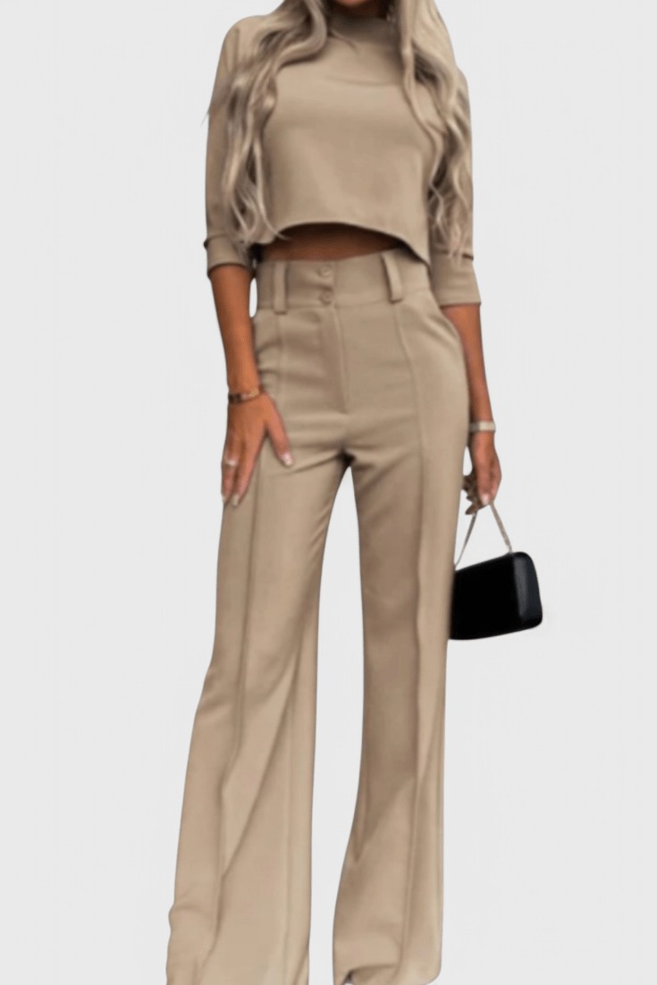 Cleo | Ensemble Pantalon Deux Pièces