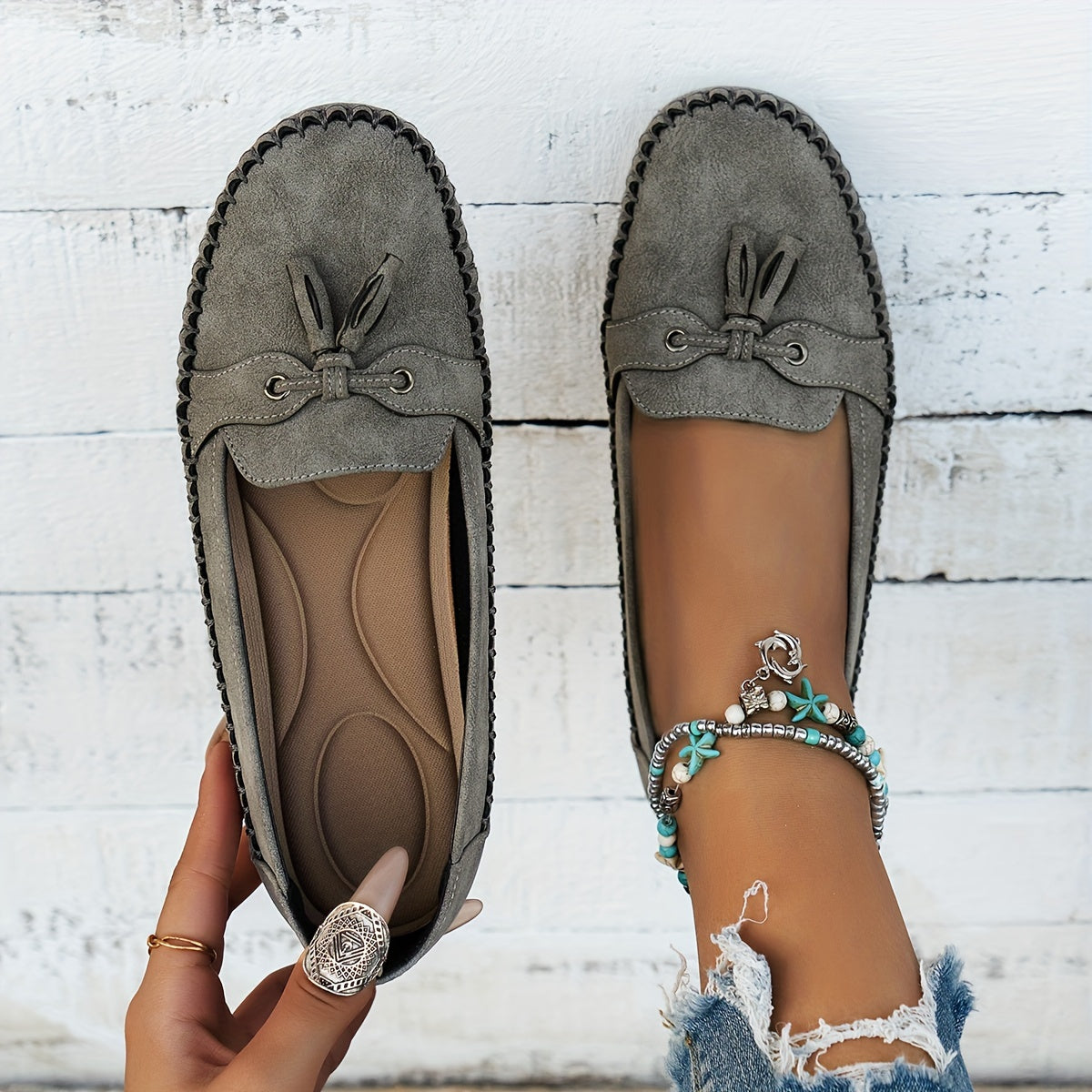 SONIA™ - Mocassins Classiques Légers