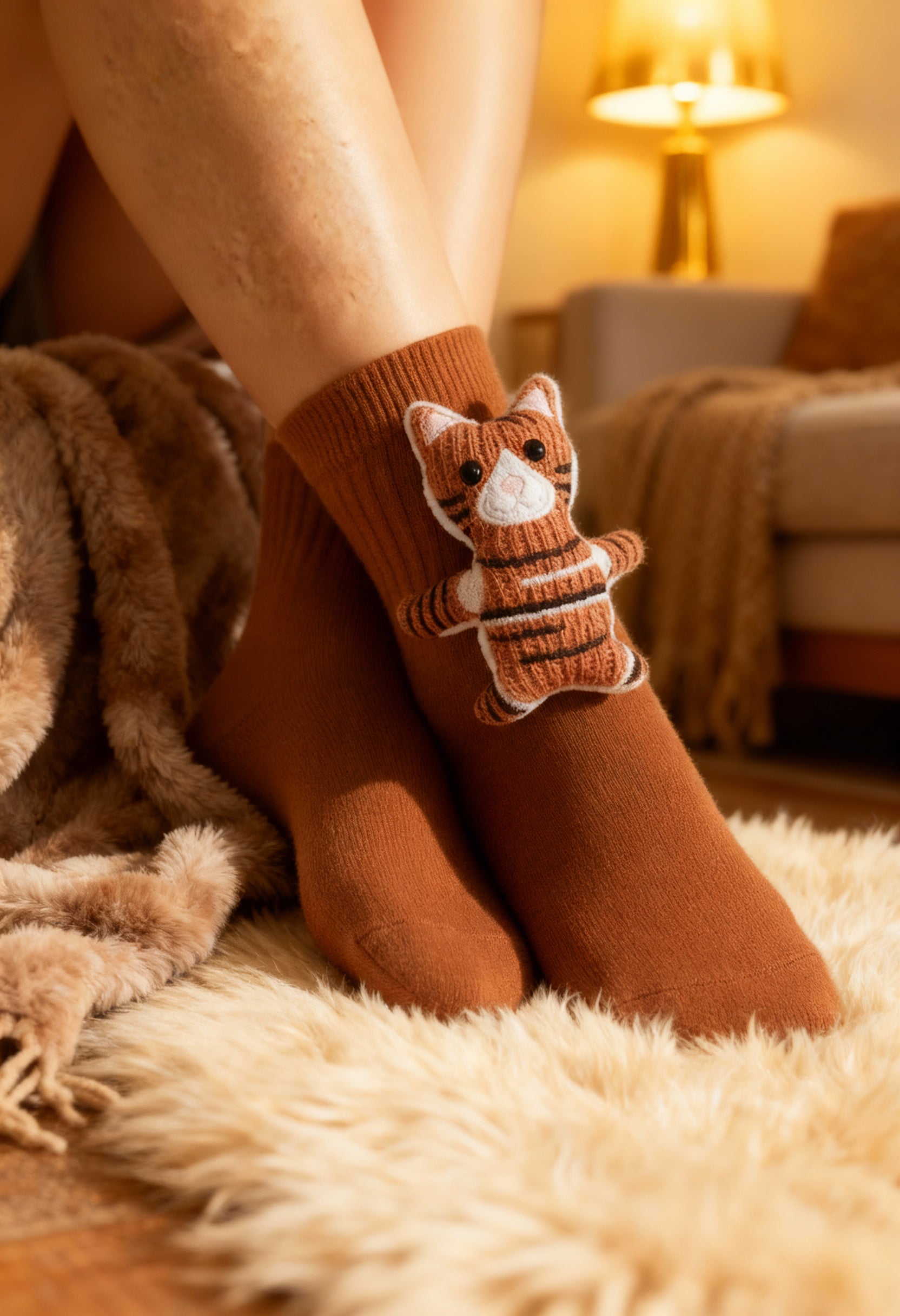 Katze™ - Chaussettes Animaux Chaleureuses