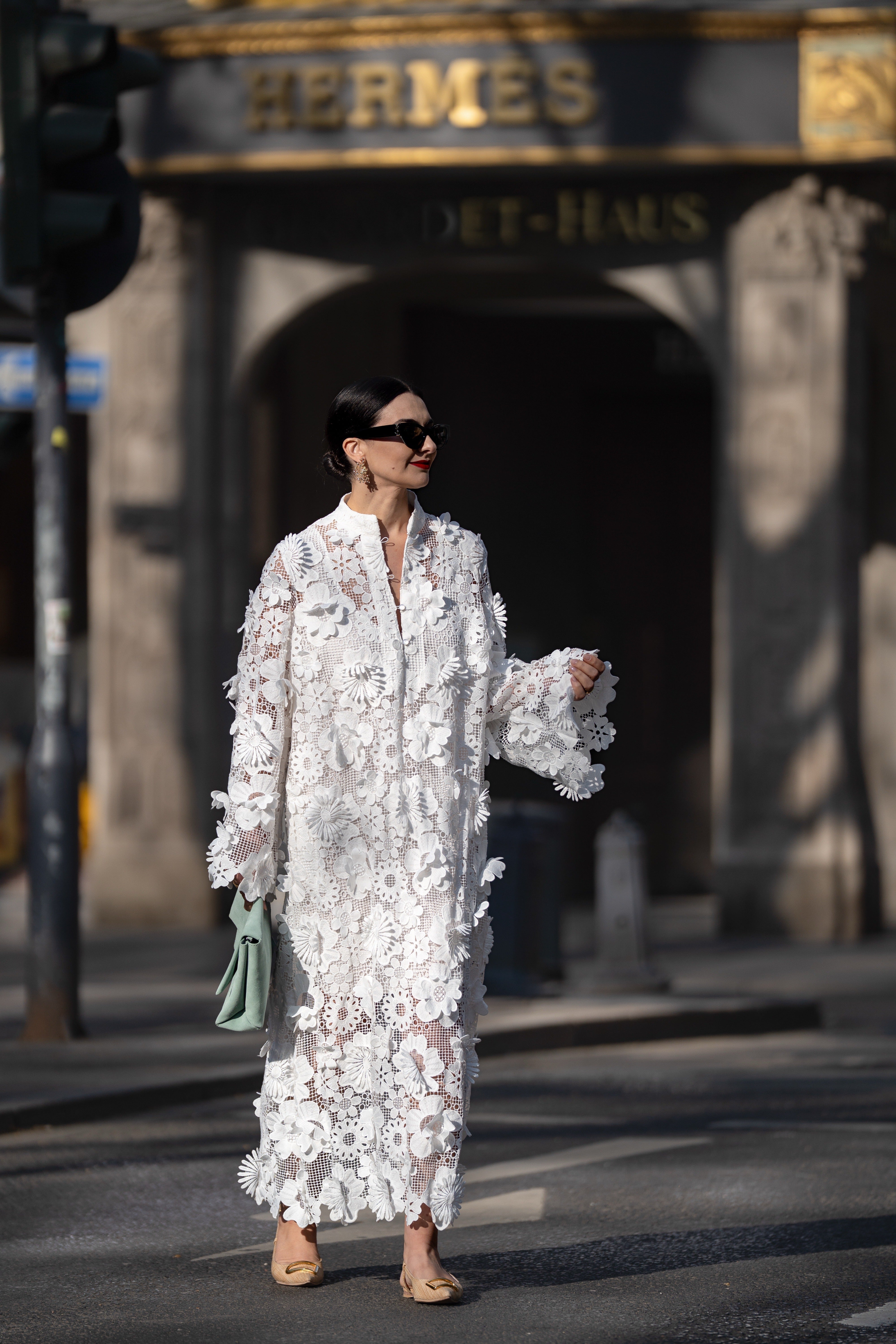 Yelira | Robe en Dentelle Blanche Élégante