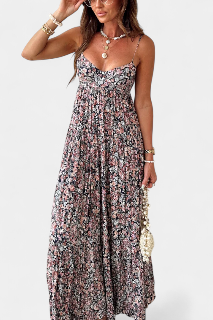 Maxi Dress Reyna with Open Back