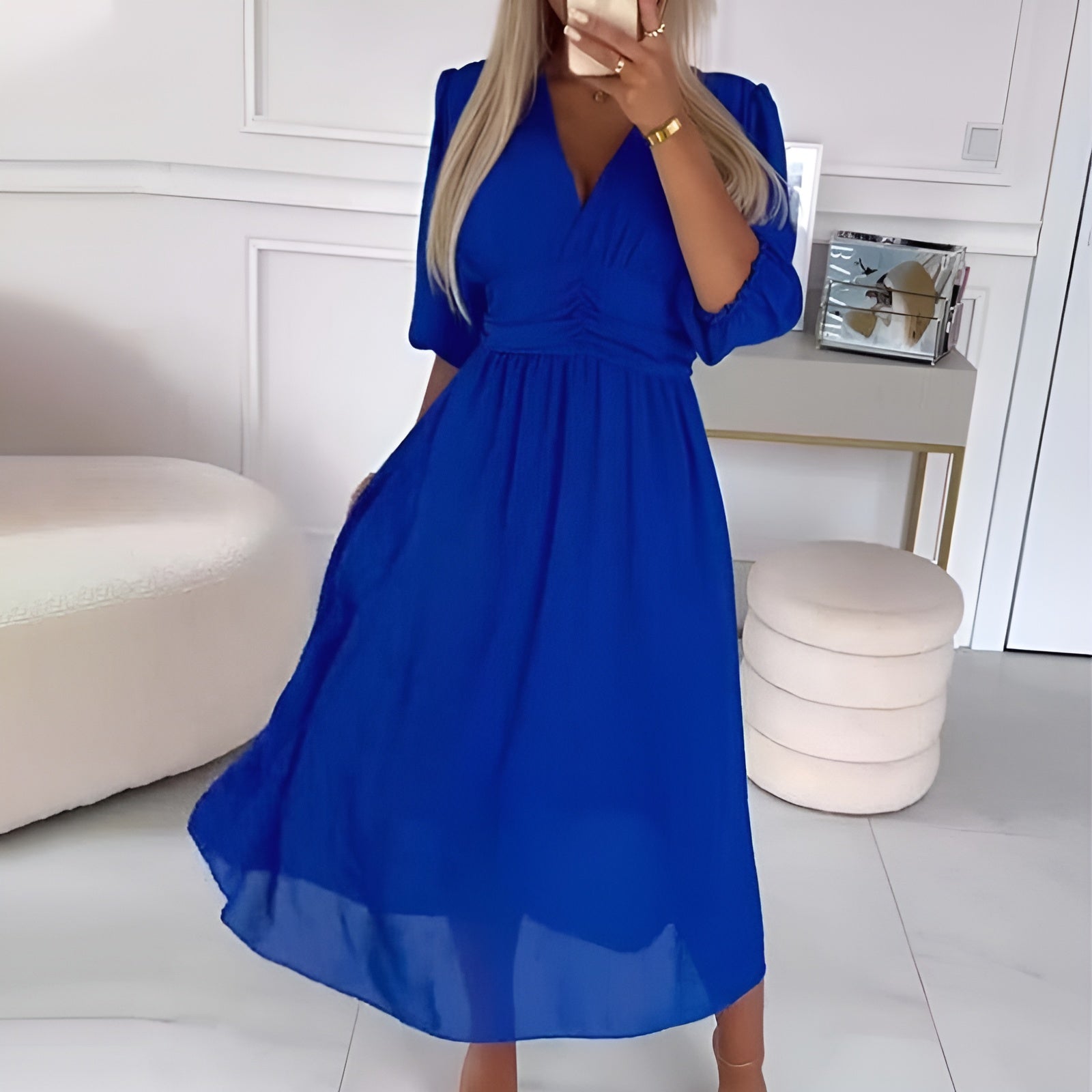 Nia | Robe Wrap Élégante