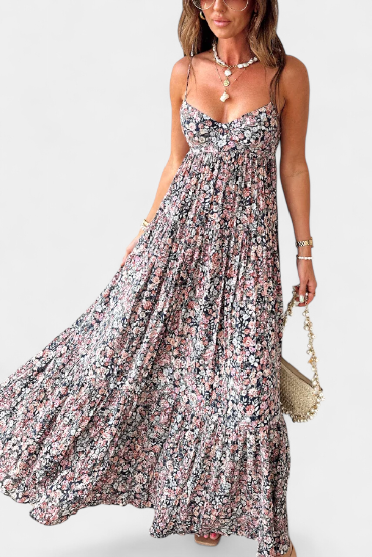 Maxi Dress Reyna with Open Back