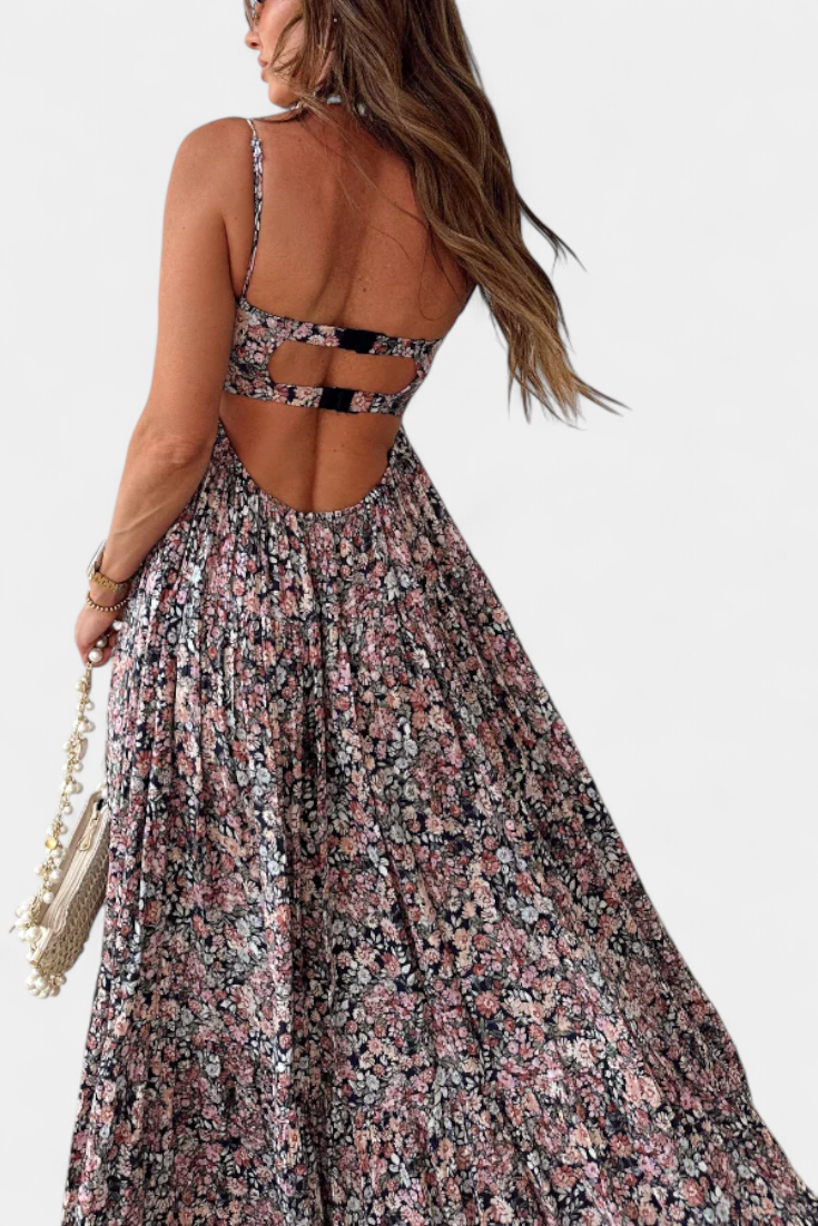 Maxi Dress Reyna with Open Back