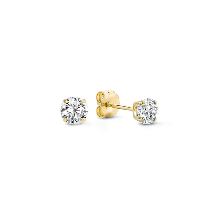 Boucles d'oreilles avec pierre Larmes de Lune