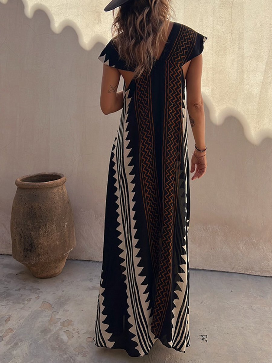 Boho™ | Sleeveless V Dress