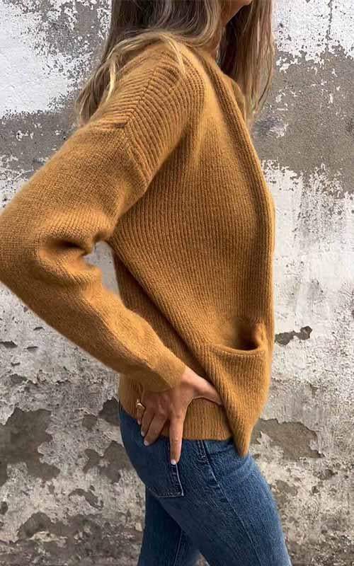 SARIA™ - Cardigan Tricot Zippé