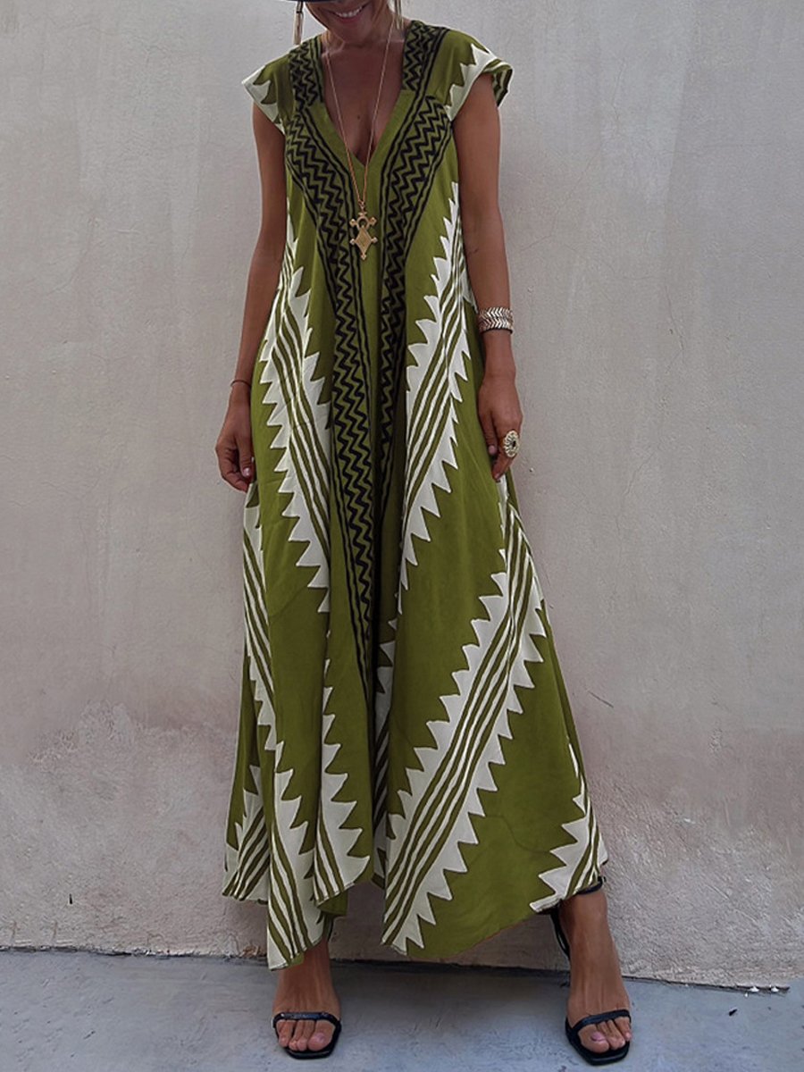 Boho™ | Sleeveless V Dress