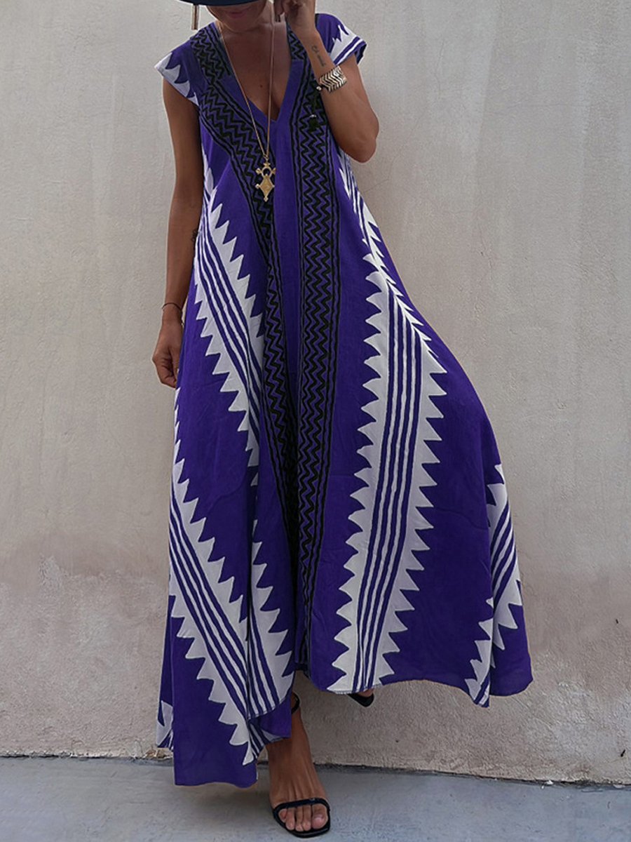 Boho™ | Robe V sans manches