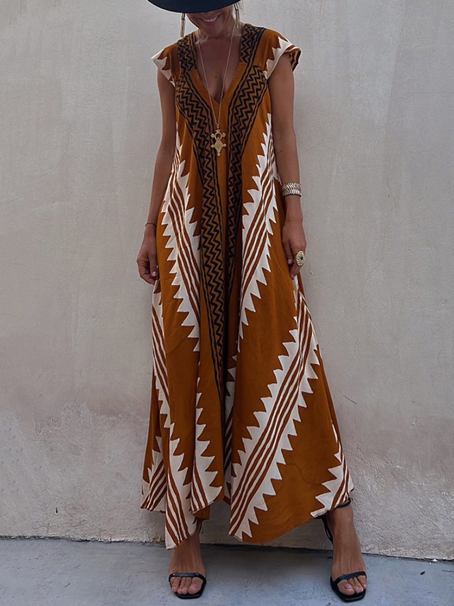 Boho™ | Sleeveless V Dress