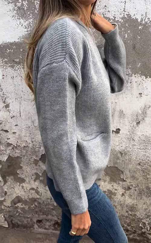 SARIA™ - Cardigan Tricot Zippé