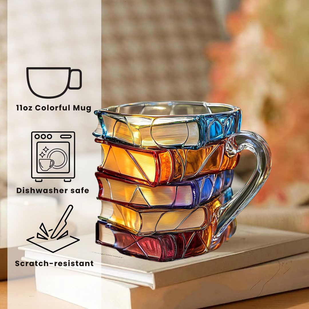 Tasse de Lecture 3D Fait Main - Original