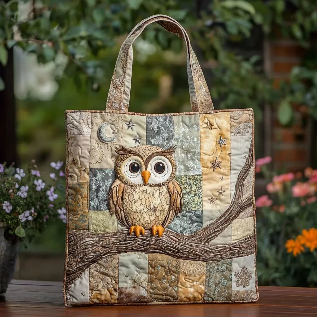 Sac Artisanal Matelassé - Chouette Patchwork