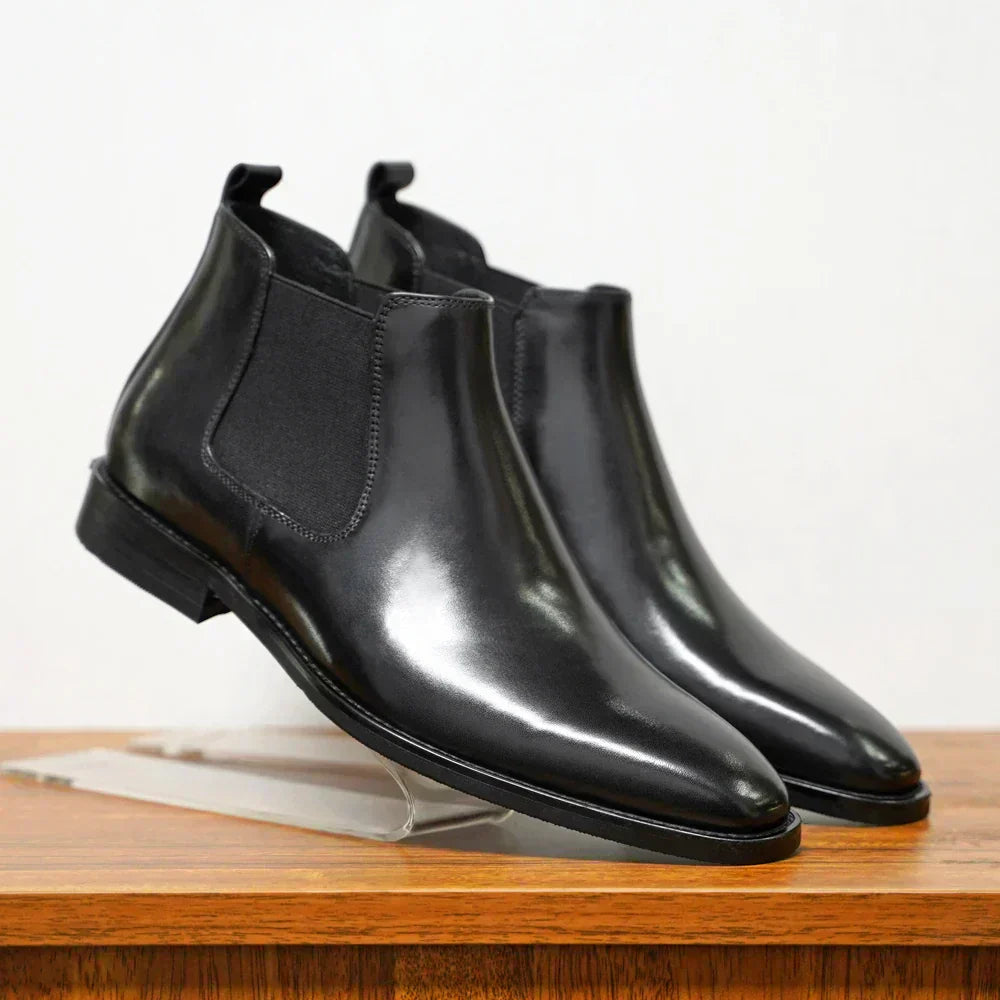 Blake™ | Bottes Chelsea en Cuir Raffiné