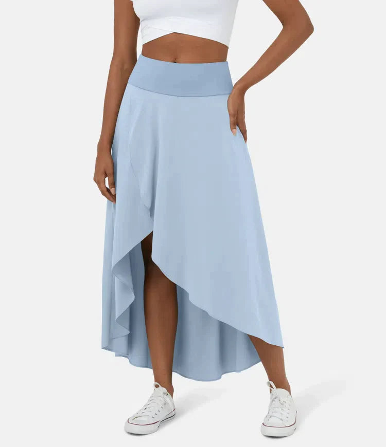 AMELIE™ - Jupe Midi Asymétrique Élégante