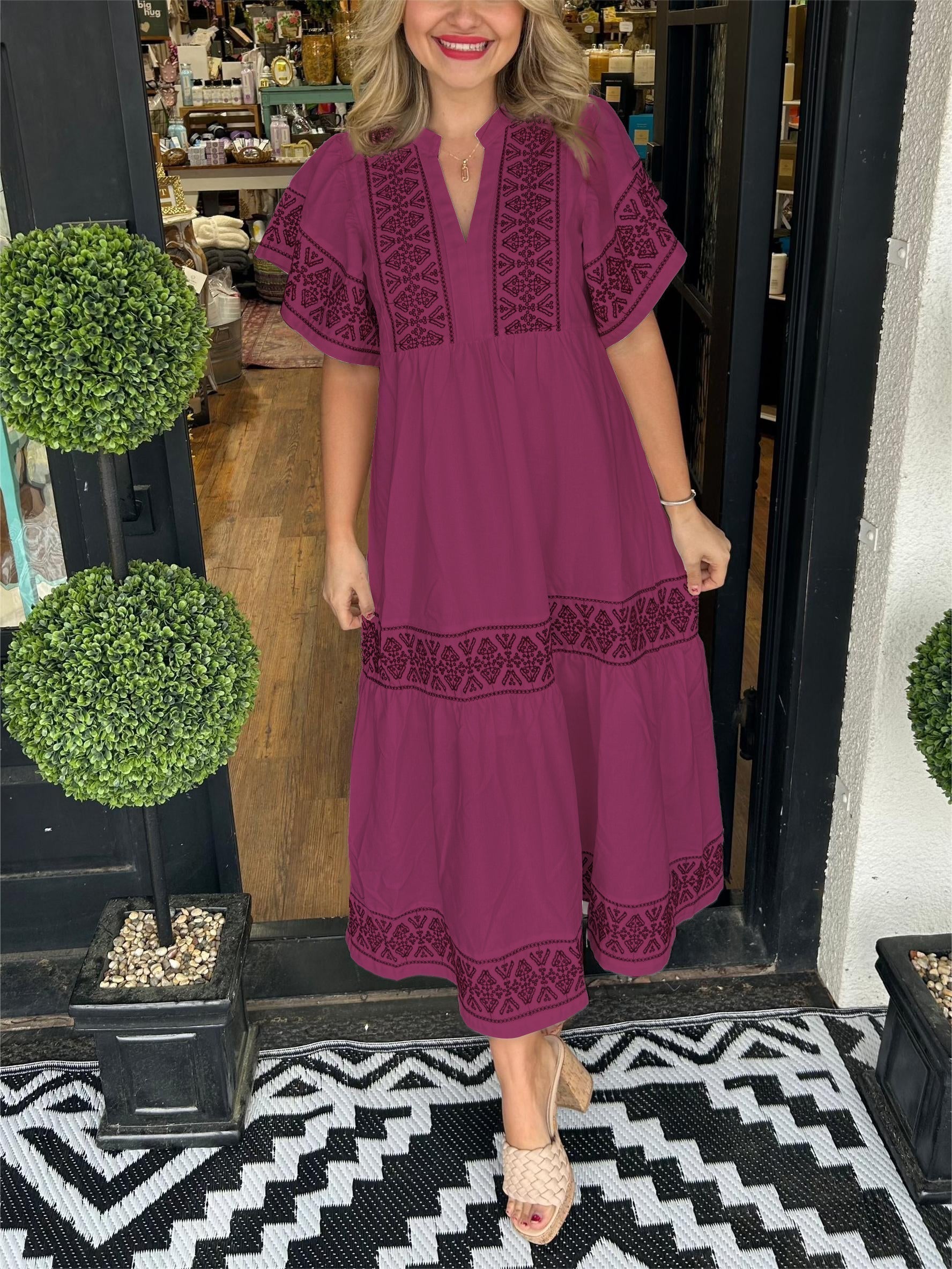 Anna – Elegant Boho Dress