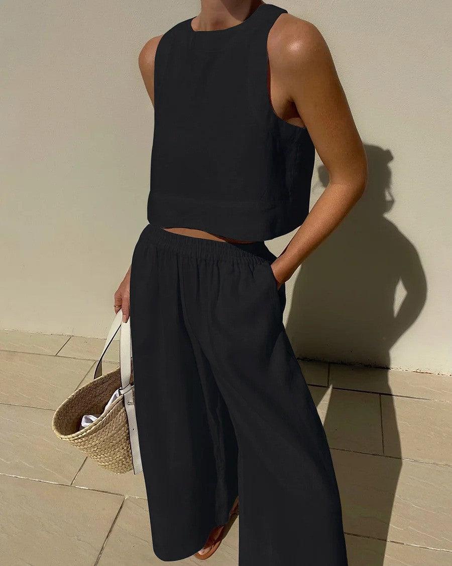 Isola™ | Sleeveless Two-Piece Set