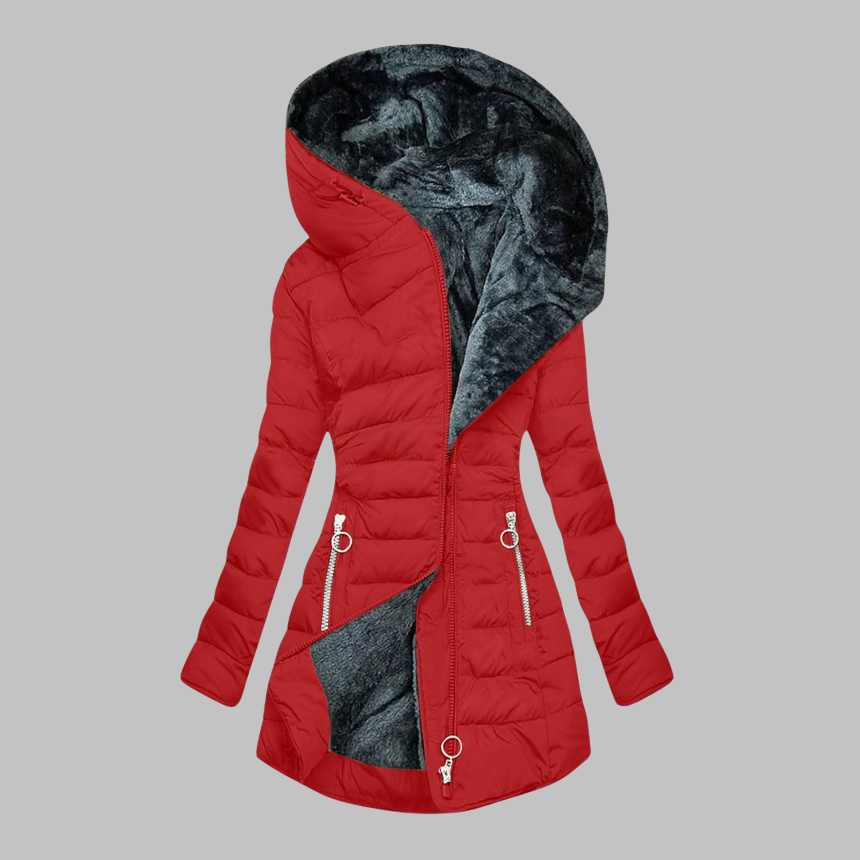 YENGE™ - Veste à capuche décontractée slim fit à manches longues