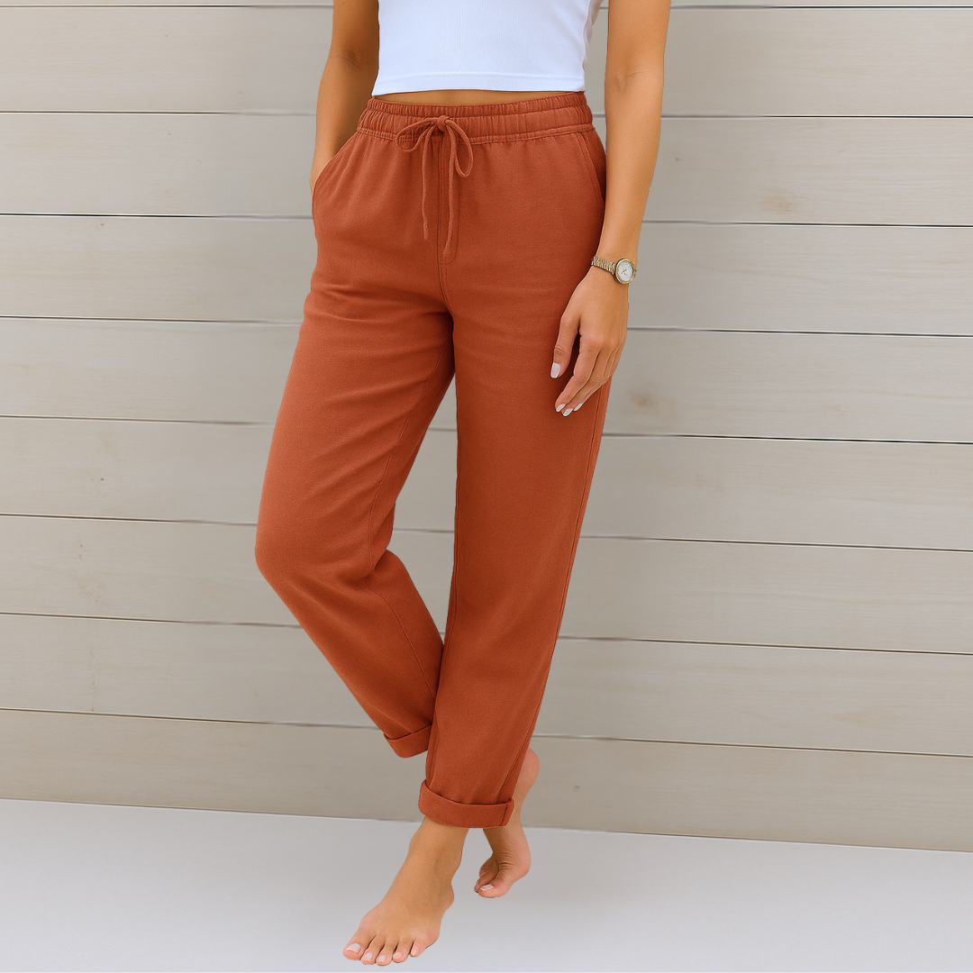 Nora | Pantalons Casual Confortables et Stylés