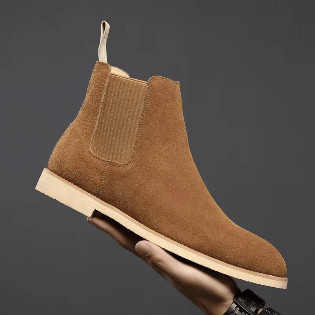 Bradley | Bottines Chelsea en Daim
