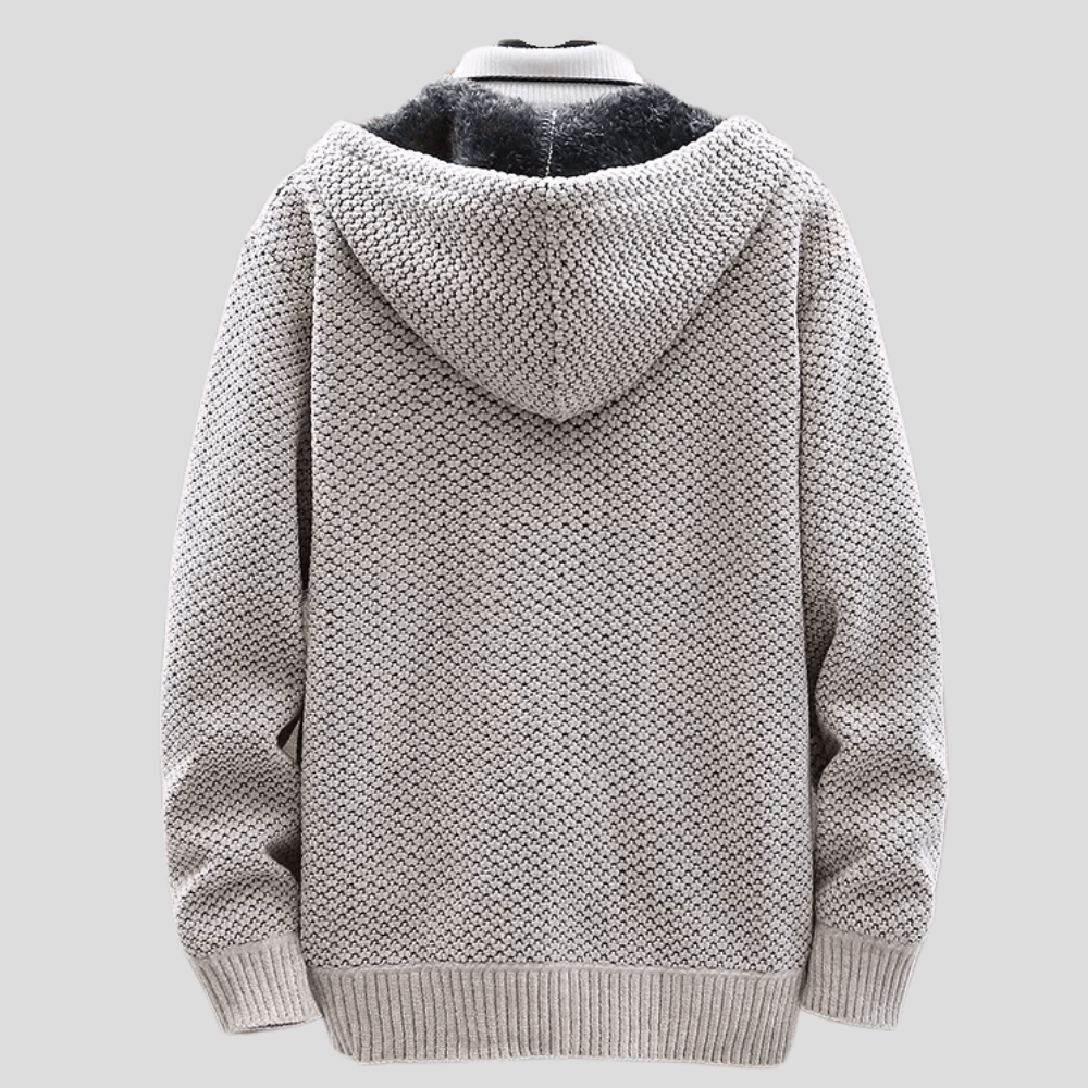 Lorent™ | Hoodie thermique en tricot premium