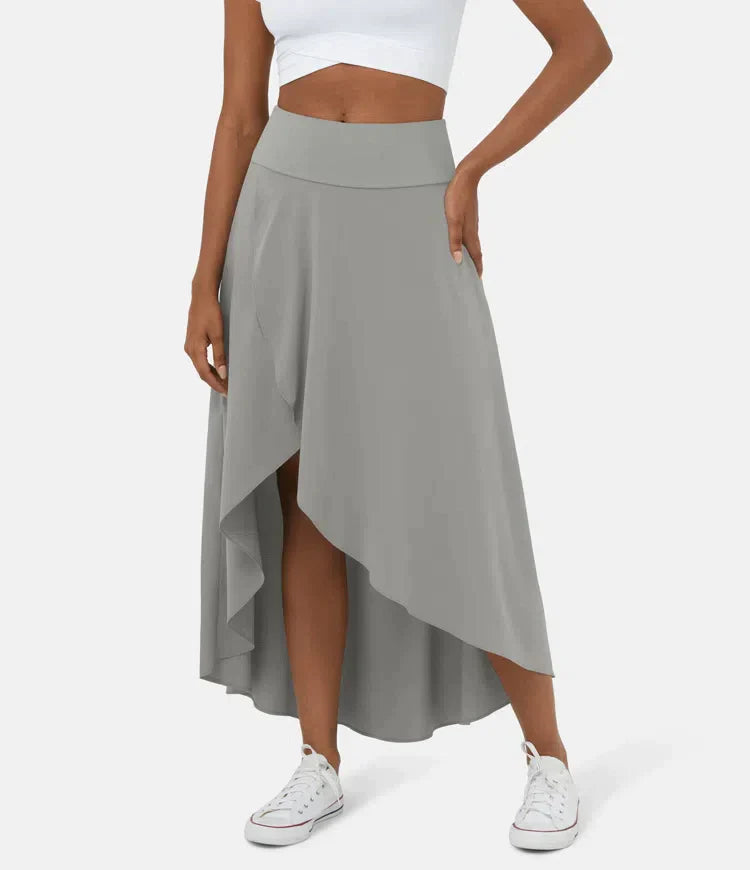 AMELIE™ - Jupe Midi Asymétrique Élégante