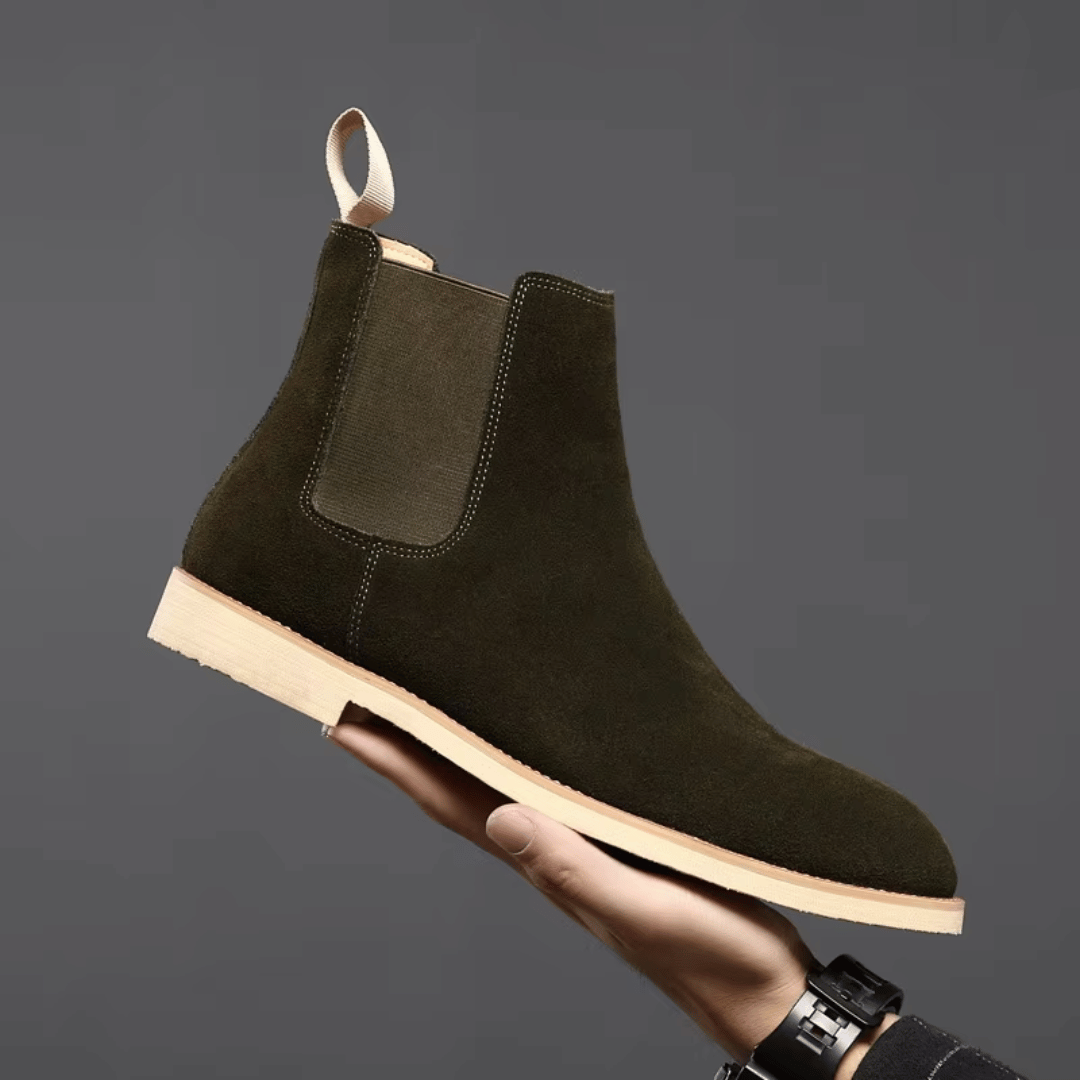 Bradley | Bottines Chelsea en Daim