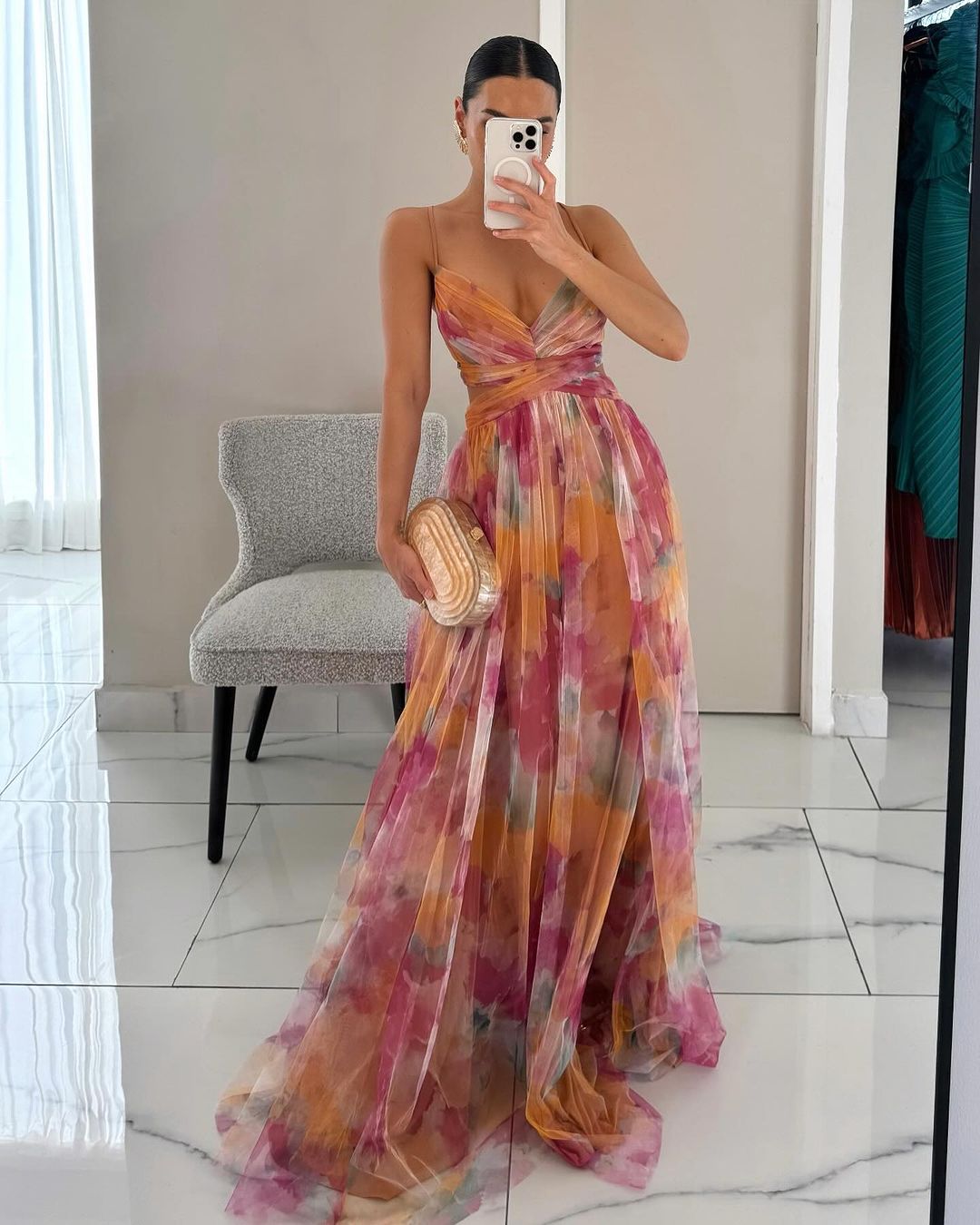 Giselle™ | Robe Maxi Florale Charmante
