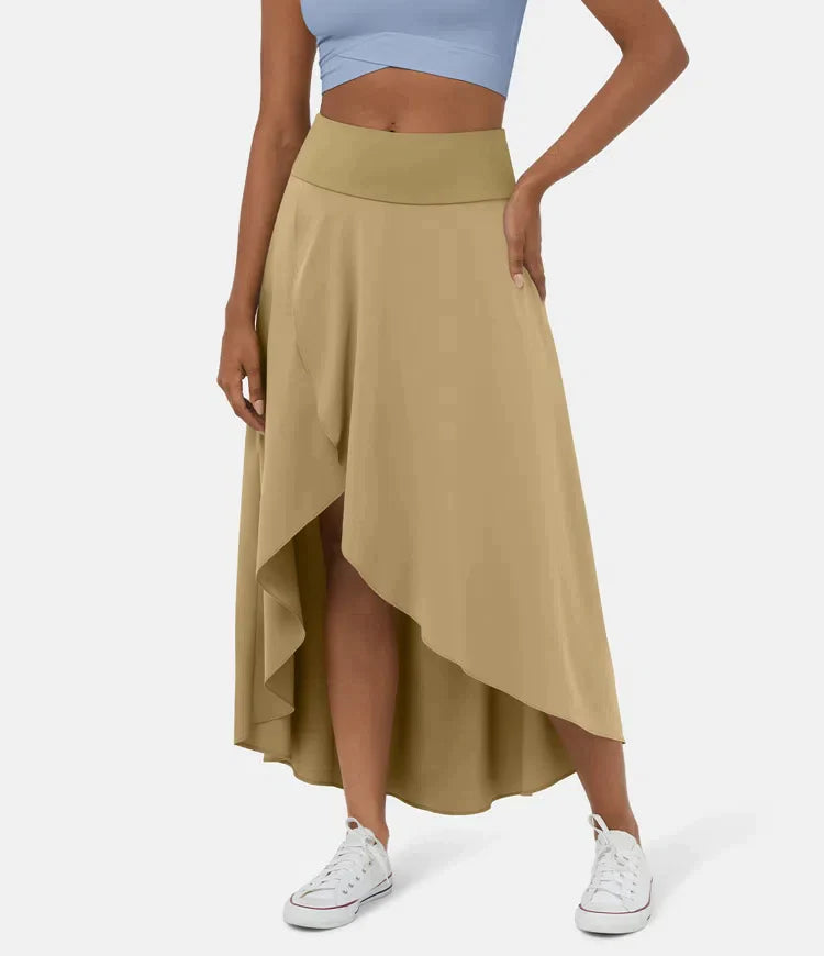 AMELIE™ - Jupe Midi Asymétrique Élégante