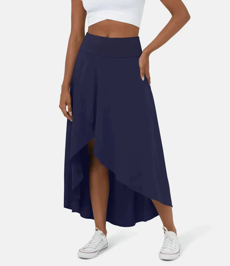 AMELIE™ - Jupe Midi Asymétrique Élégante