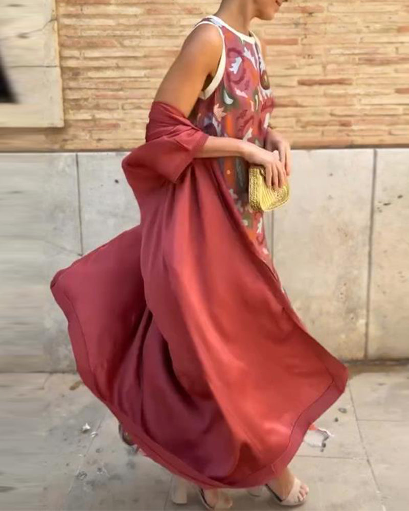 Bella | Ensemble Deux Pièces Imprimé Style Urbain
