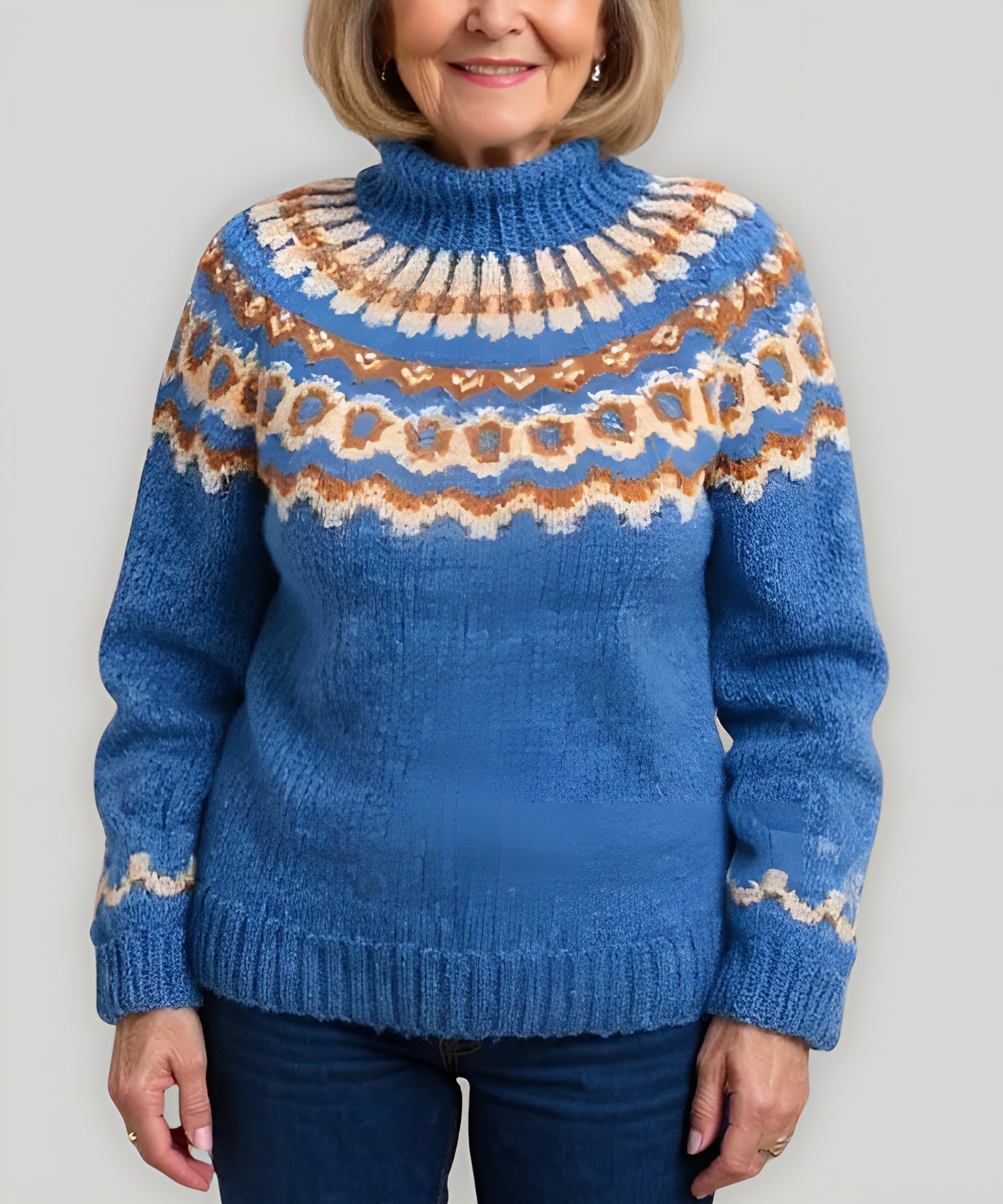 Françoise | Pull tricoté