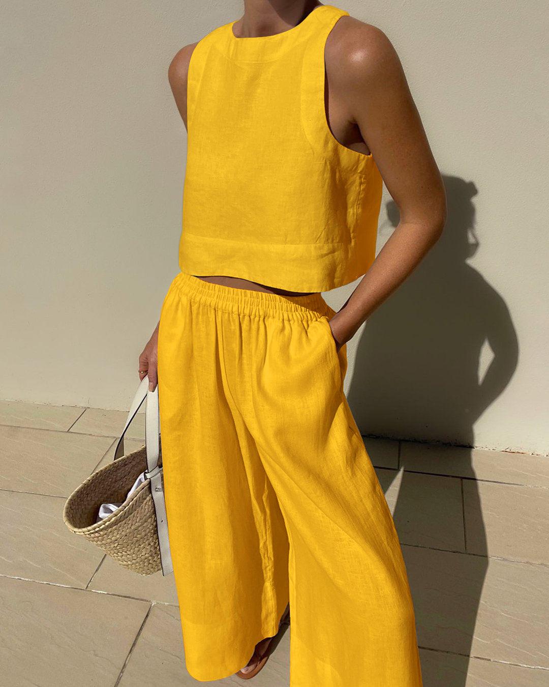 Isola™ | Sleeveless Two-Piece Set