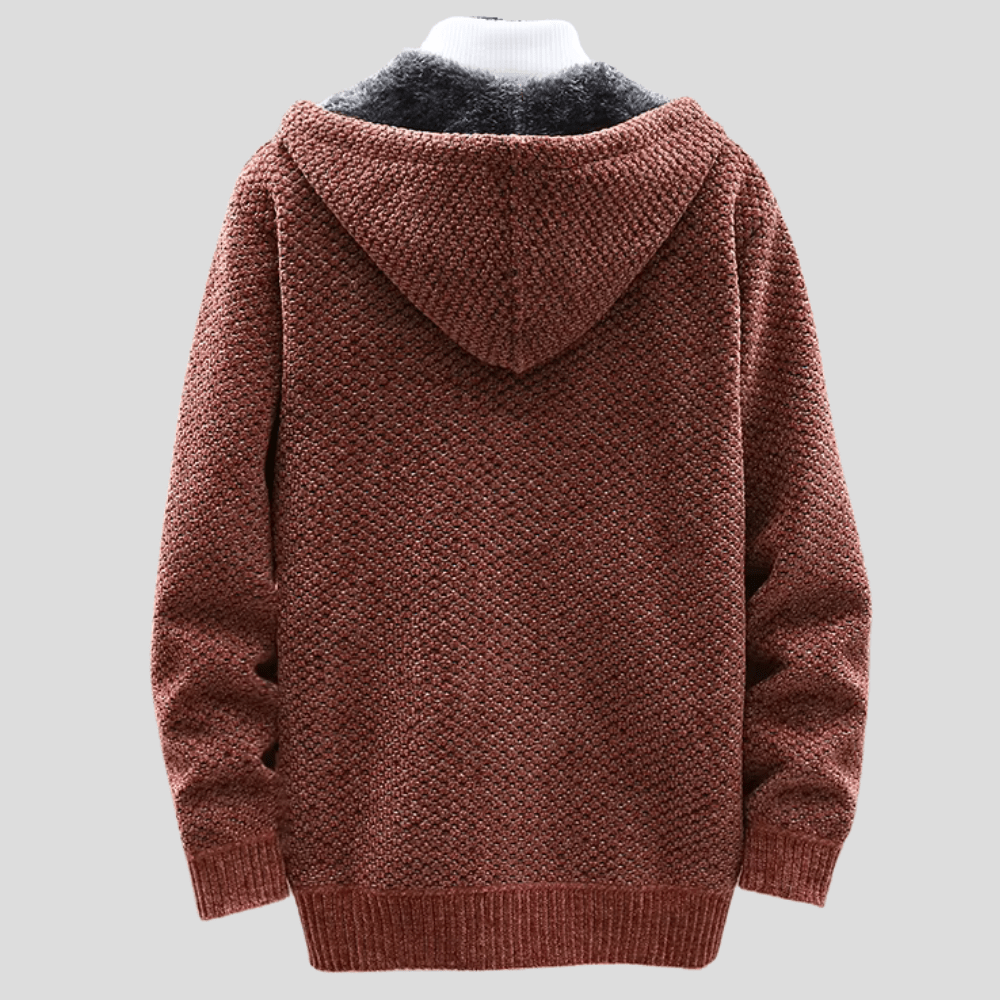 Lorent™ | Hoodie thermique en tricot premium